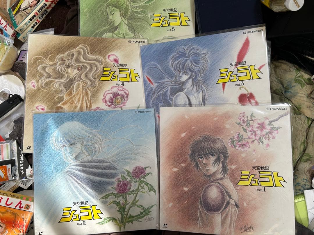 視聴確認済み天空戦記シュラト LD・VHS全巻セット