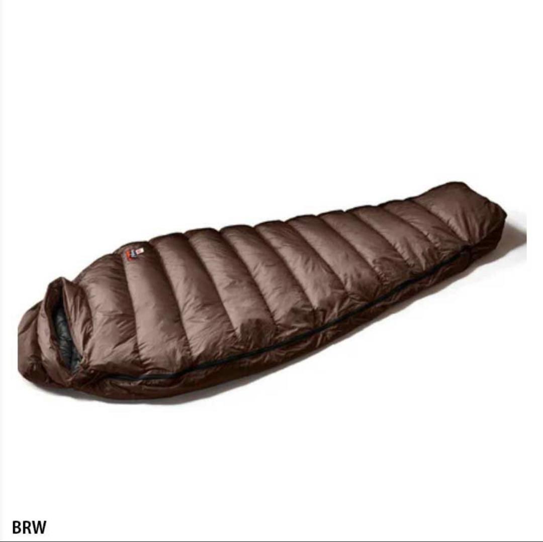 NANGA オーロラライト600dx ブラウン 寝袋