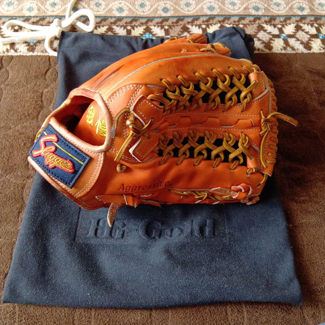 久保田スラッガー 硬式グローブ 専用袋付き