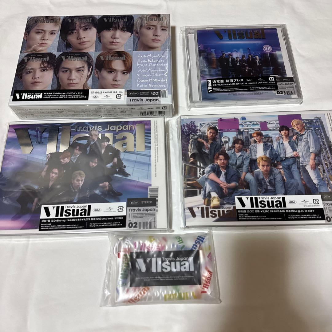 TravisJapan VIIsual アルバム全形態セット