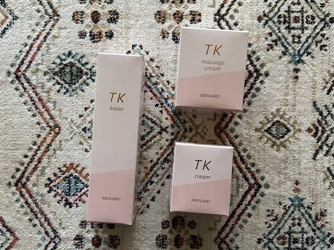 メナードTKローション、マッサージクリーム、クリーム
