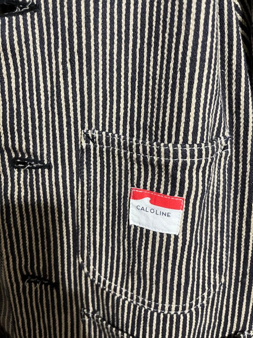 キャルオーライン　ヒッコリー エンジニア ジャケット M