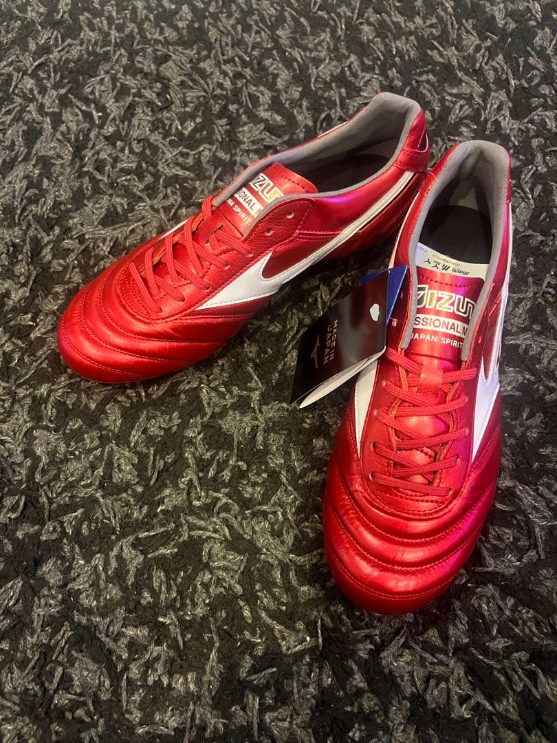 新品未使用品40周年記念限定モデル　モレリア2JAPAN 25cm ルビーレッド