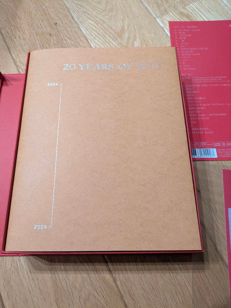 JUJU The Water 完全生産限定盤 2CD+2DVD+フォトブック