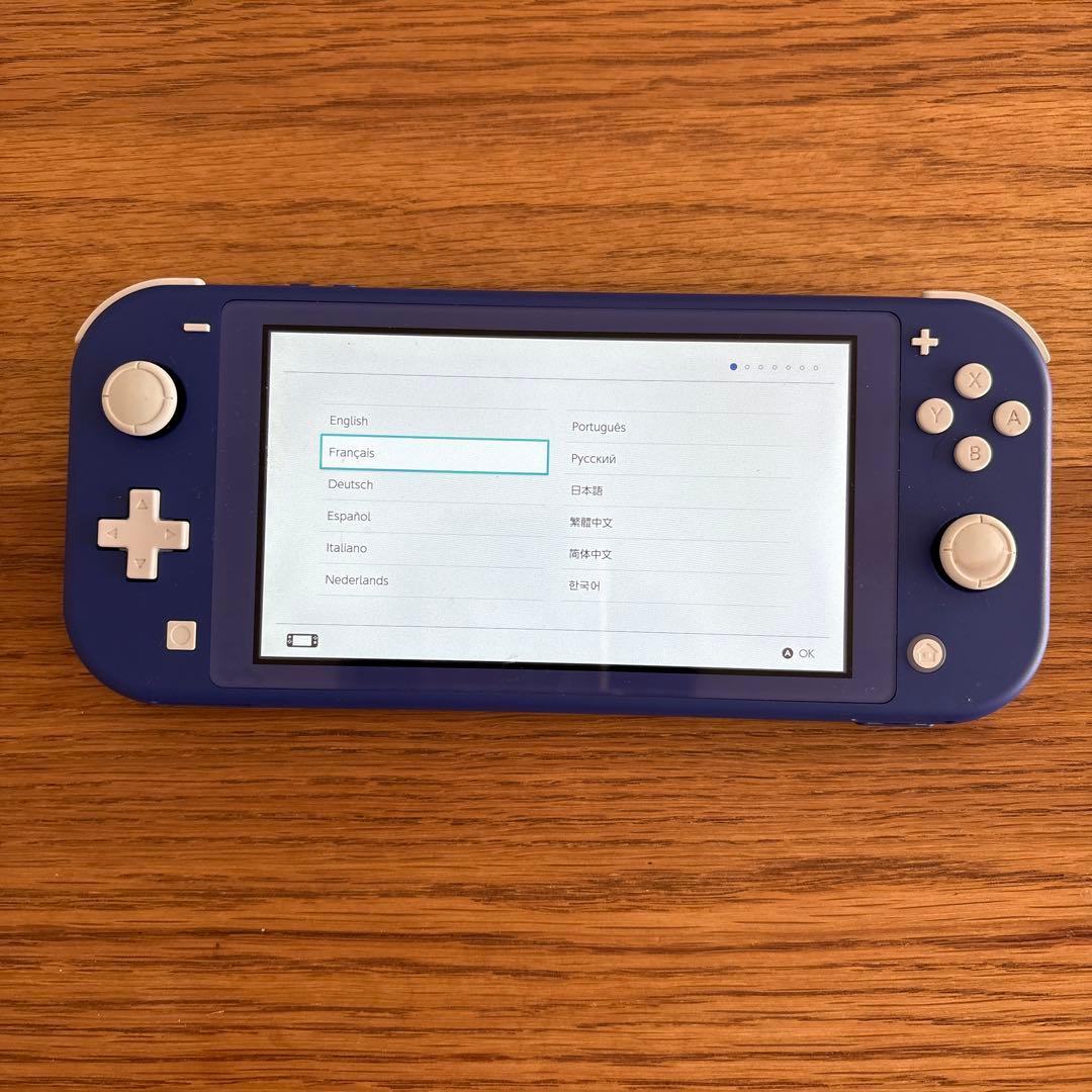 Switch ライト本体　充電器・ケース・マイクロSD付き