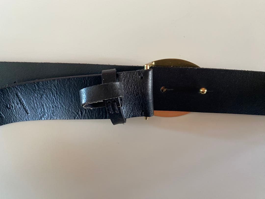 ポロラルフローレン　オーバルバックルベルト