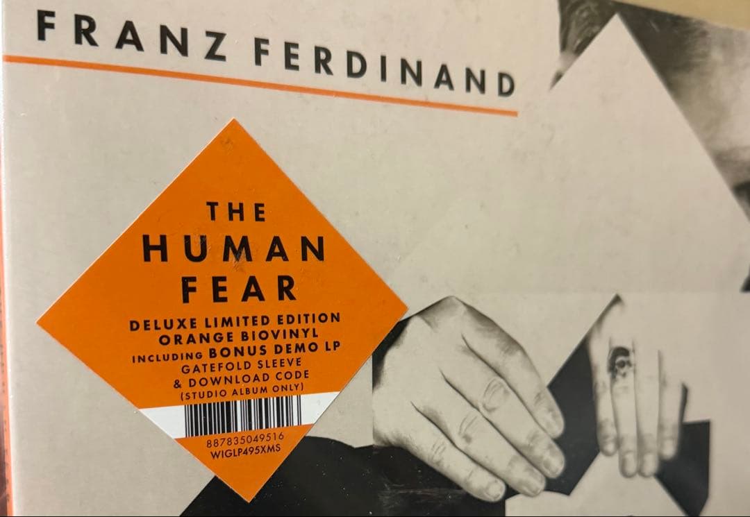 Franz Ferdinand The Human Fear LP 12付き