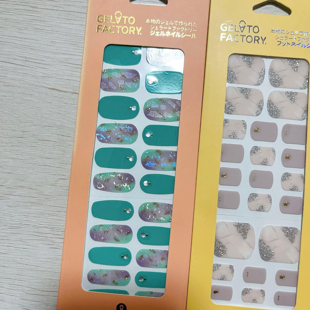GELATO FACTORY ジェルネイル　フットネイル　シール