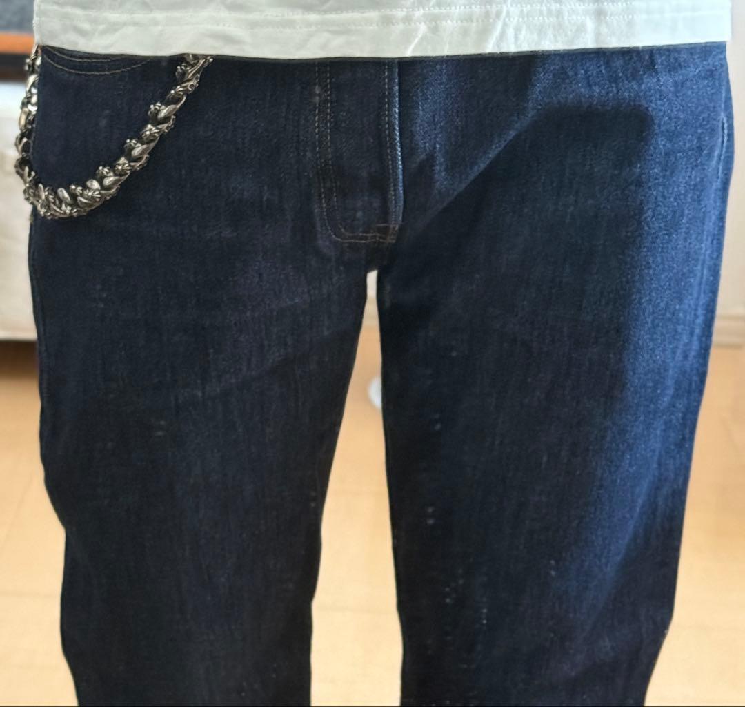 クロムハーツ 1クリップ ファンシー ウォレットチェーン ショート インボイス付