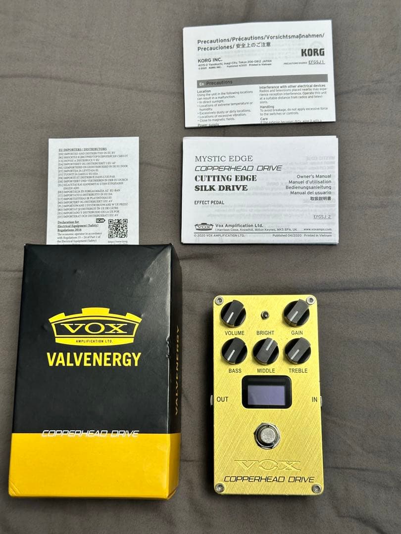 VOX COPPER-HEAD DRIVE ギターエフェクター