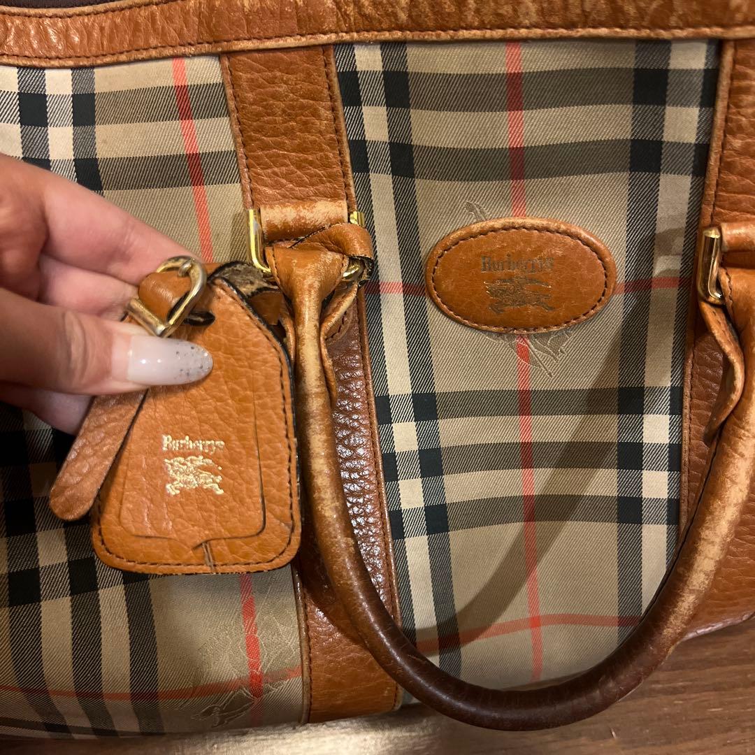 Burberry ボストンバッグ