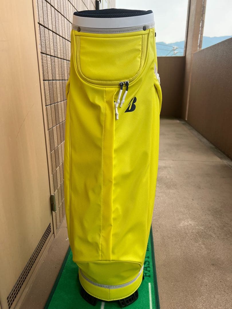 BRIDGESTONE GOLF キャディバッグ イエロー