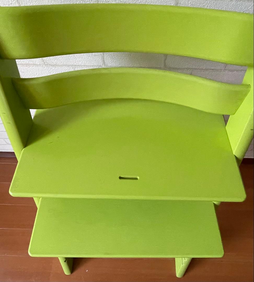 STOKKE ストッケ トリップトラップ　ライトグリーン系　シリアル4