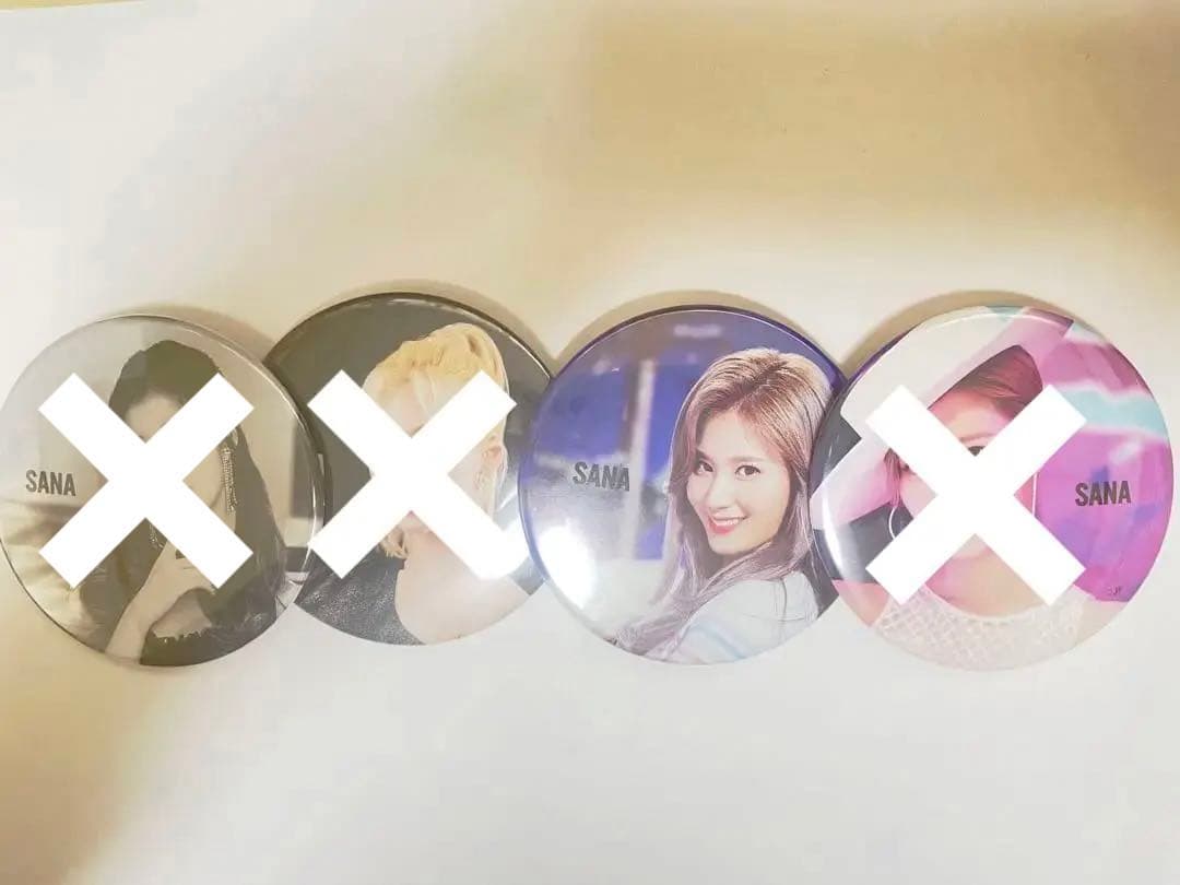 TWICE サナ 缶バッジなど