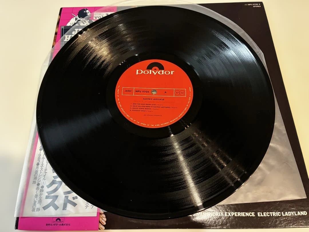 Jimi Hendrix Electric Ladyland 【美品】