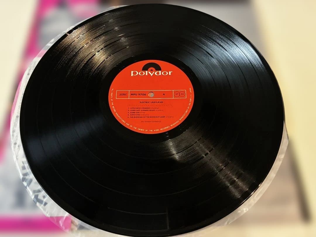 Jimi Hendrix Electric Ladyland 【美品】