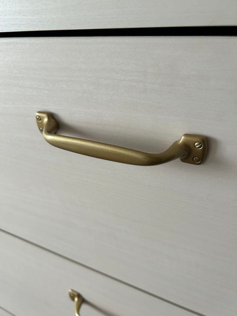 ホワイト 5段チェスト モダンデザイン ビーカンパニー　B-Company