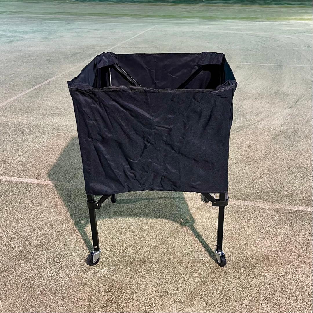 折りたたみ式　バレーボールカート　ポータブルバスケット　ボールカゴ　バスケ