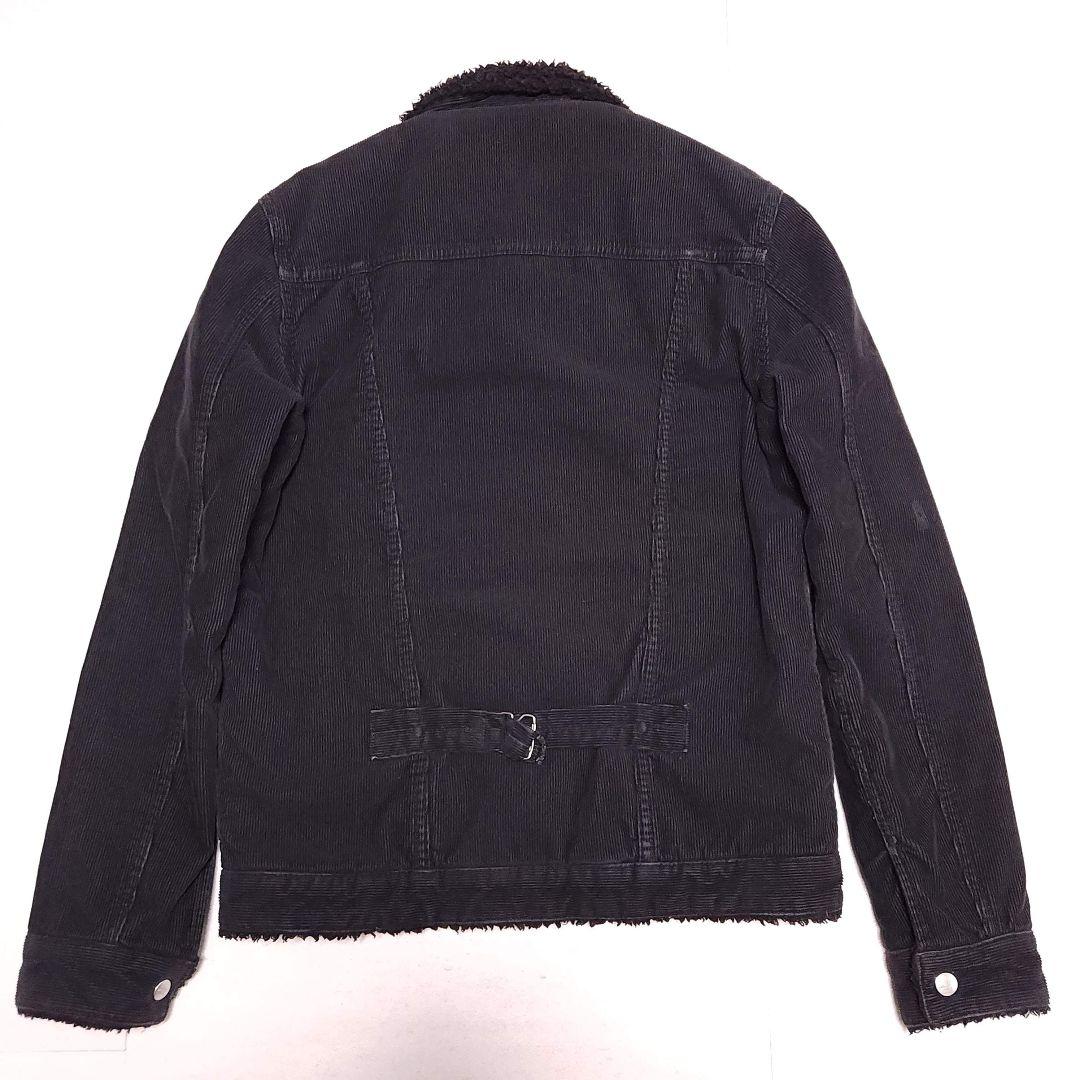 Wrangler 11MJZ コーデュロイ ボアジャケット 黒ブラック ラングラ