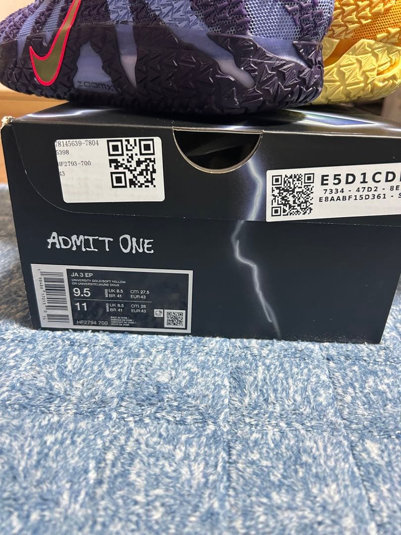 Nike Ja 3 \"Hustle & Flow\" ジャ3\"ハッスルアンドフロー