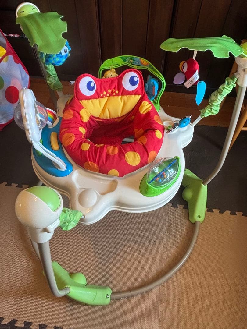 【美品】フィッシャープライス　レインフォレスト　ジャンパルー