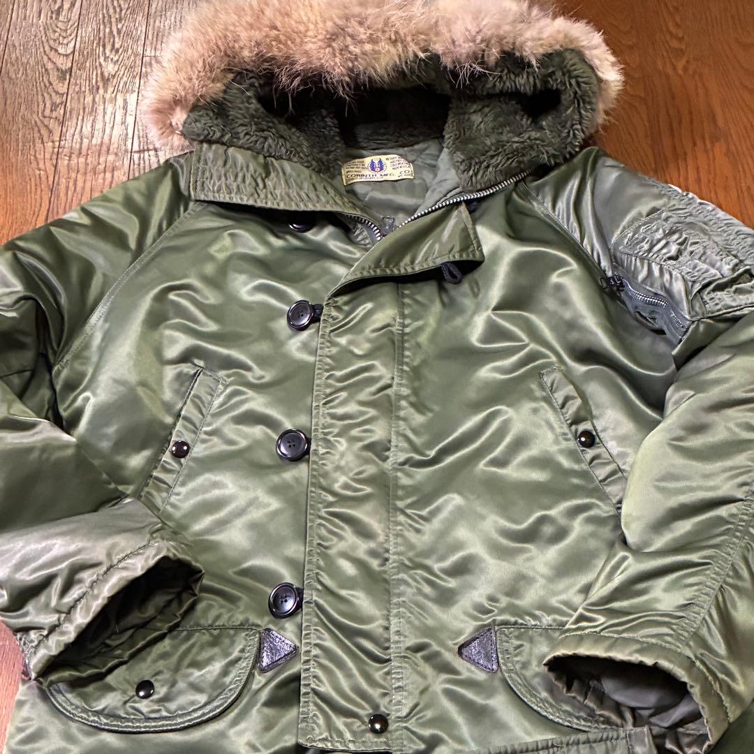 90年代”CORINTH(コリンス)N3B フライトジャケット L程度