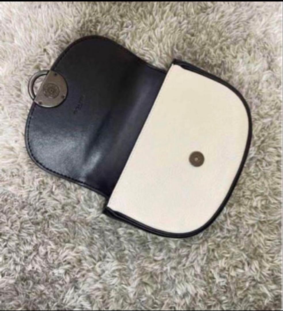 コーチ ジェイド カラーブロック 馬車 ロゴアウトレット ポシェット ショルダー