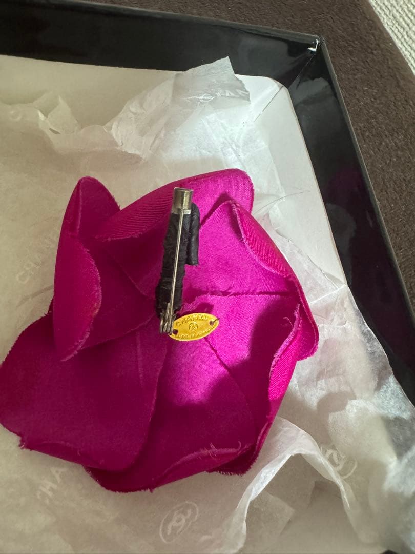 CHANEL ピンク 花　カメリア