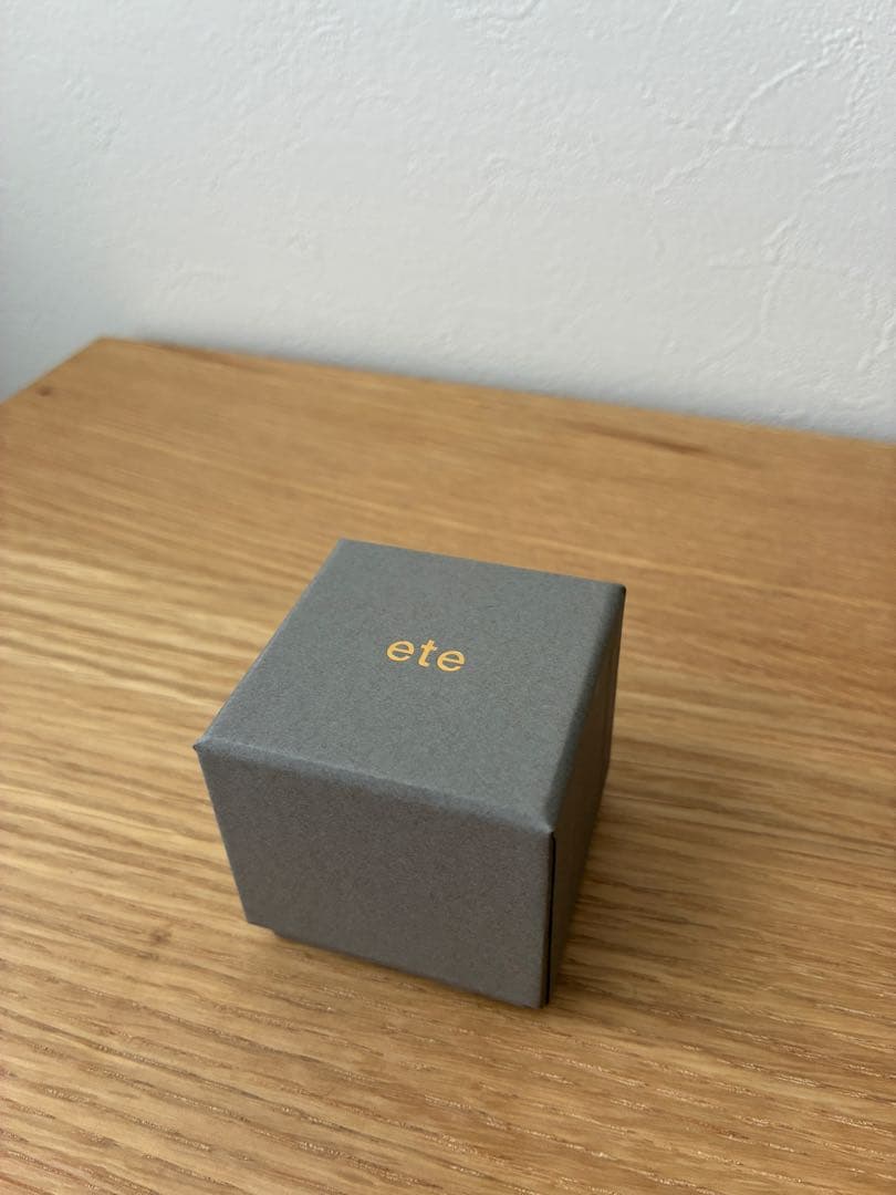 ete [レイヤード] K10MPG ダイヤモンド ネックレス