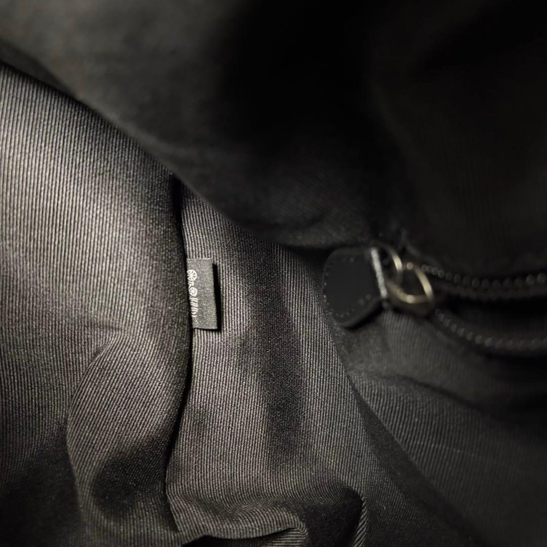 【COACH】 タグ有り ボストン バッグ ショルダーストラップ付き ブラック