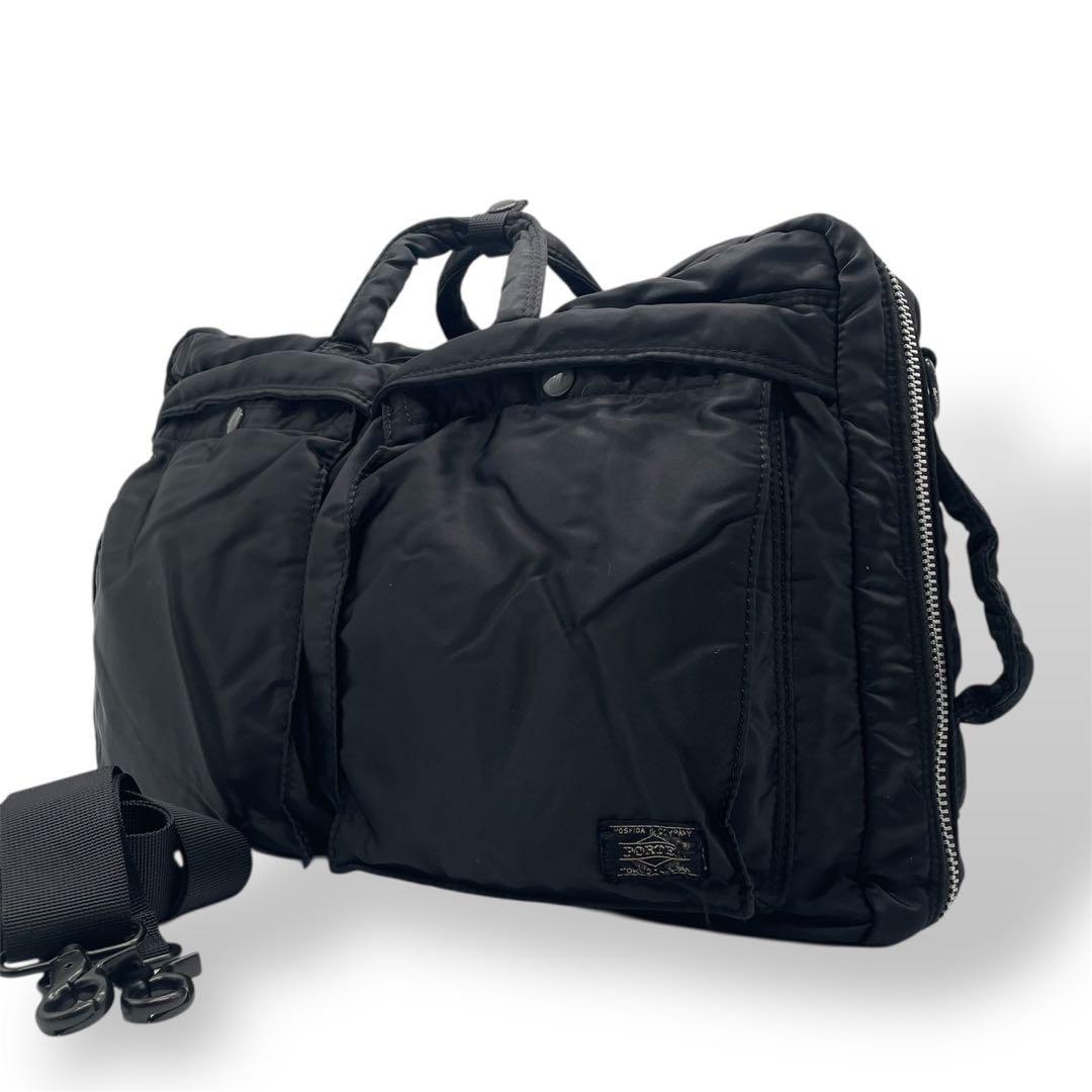 ポーター タンカー ブリーフケース リュック ブラック ナイロン 黒 3way