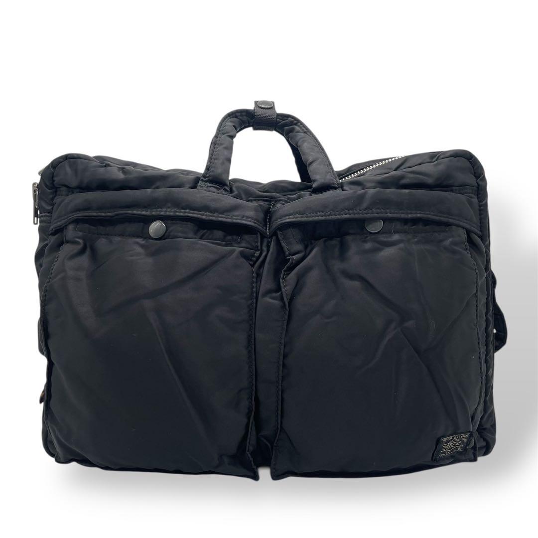 ポーター タンカー ブリーフケース リュック ブラック ナイロン 黒 3way