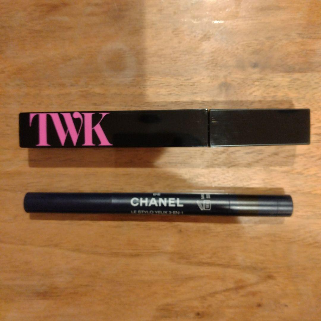 TWKマスカラ　CHANELアイライナー