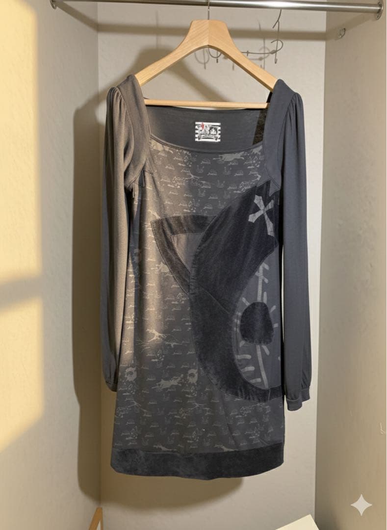 希少 HANGRY & ANGRY エイチナオト チュニック ワンピース Y2K