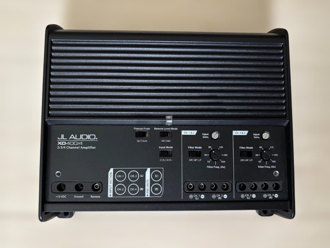 カーオーディオ JL AUDIO XD400/4