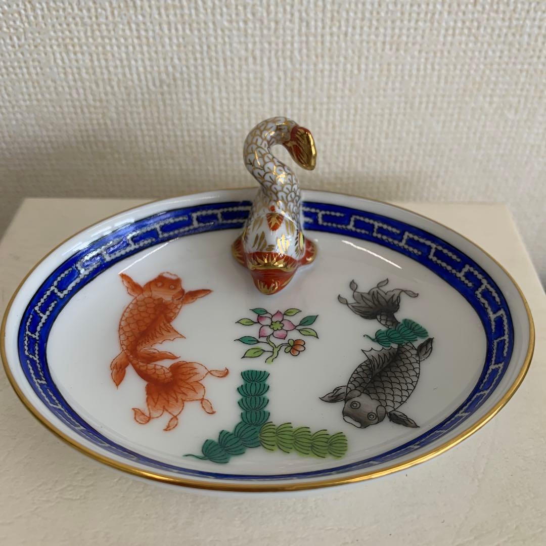 専用ヘレンド　シノワズリ　ポワッソン　小物入れ