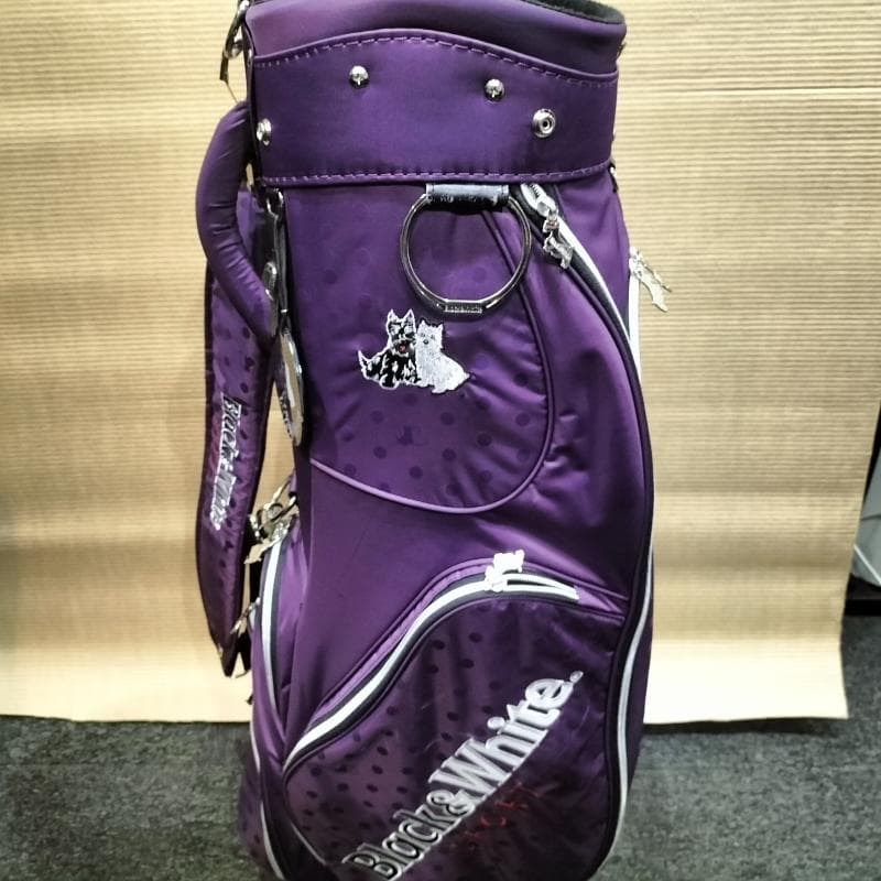 中古品 Black＆White SPORT キャディバッグ