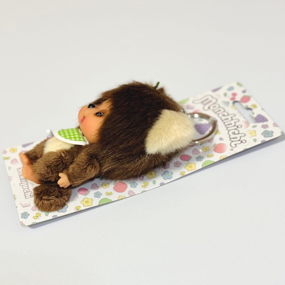 【希少】EUモンチッチ　友達　顔でかタヌタヌぬいぐるみキーホルダー