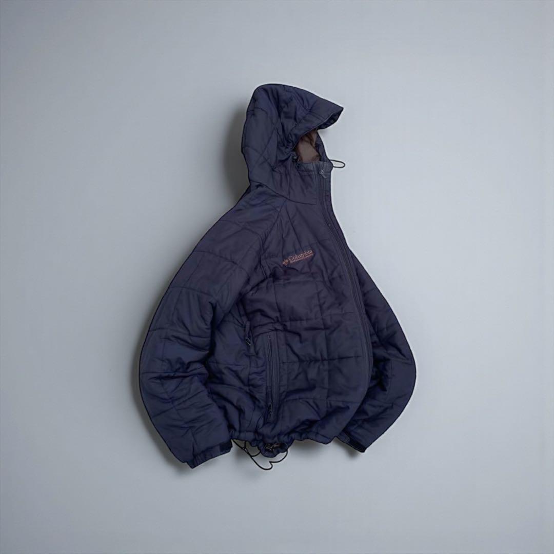 ジャケット・アウター Columbia hooded puffer jacket black s