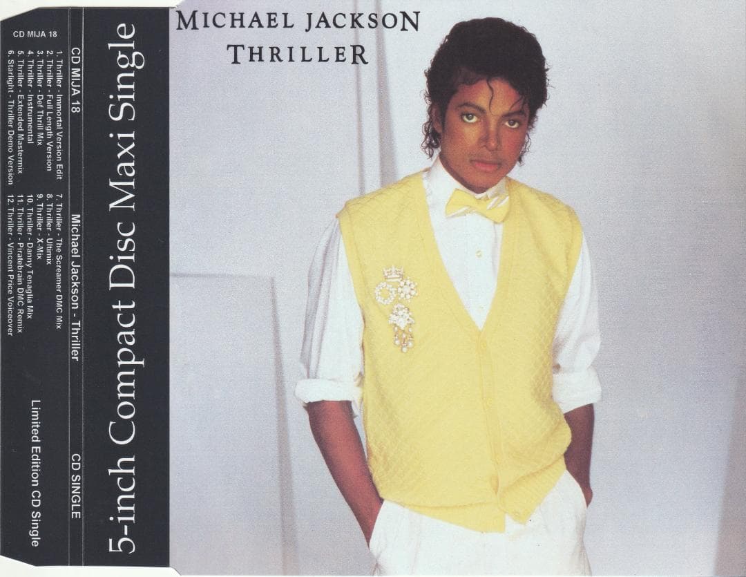 Michael Jackson　Thriller 　12ヴァージョン収録 CD