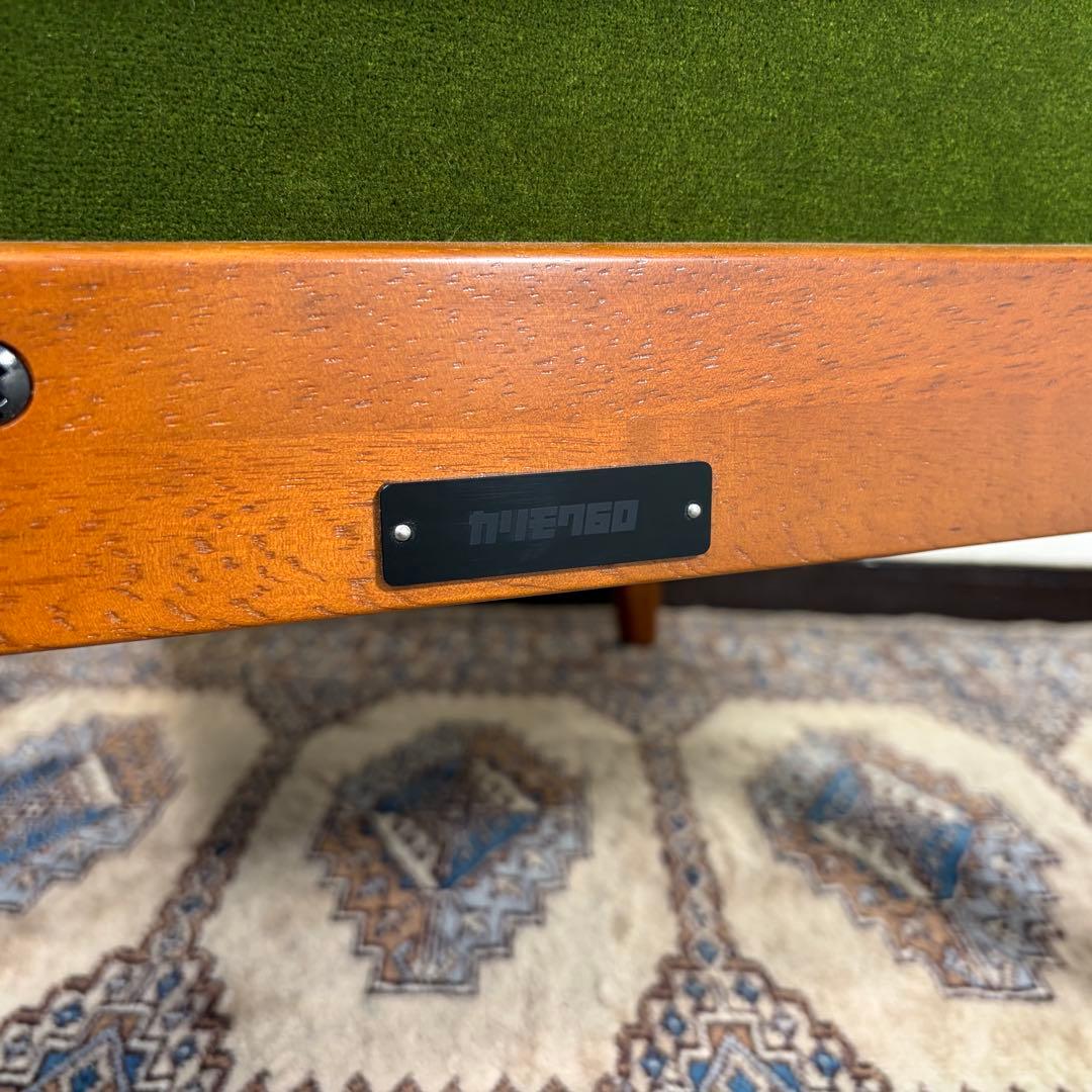 専用　25年製 美品 カリモク60 Kチェア モケットグリーン 1シーター 1P