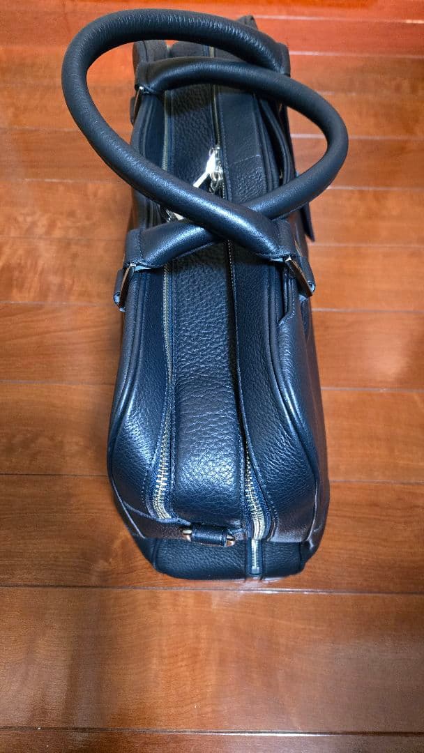 PELLE MORBIDA Maiden Voyage ネイビー ビジネスバッグ