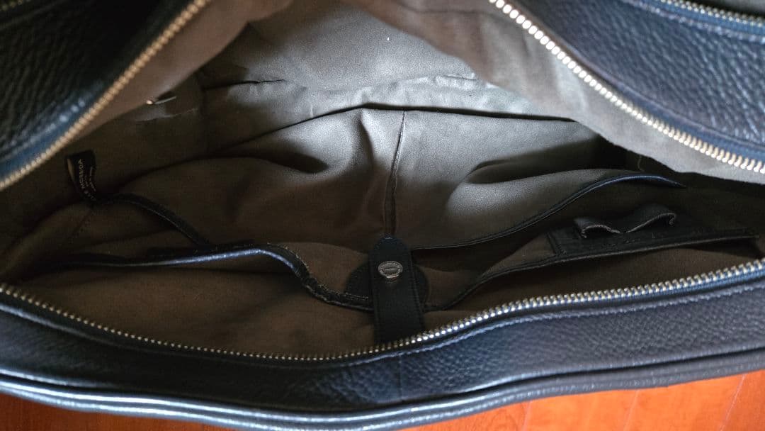 PELLE MORBIDA Maiden Voyage ネイビー ビジネスバッグ