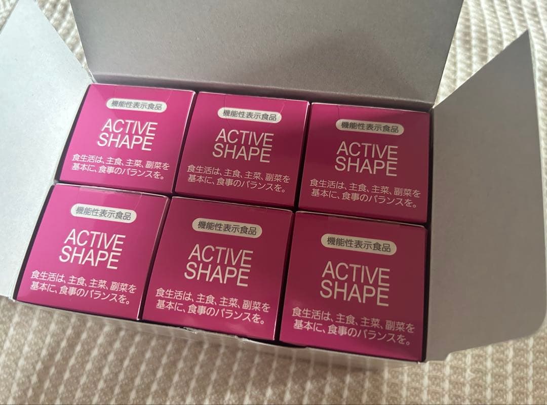 新品　ノエビア　アクティブシェイプ　6箱セット（6ヶ月分）　NOEVIR