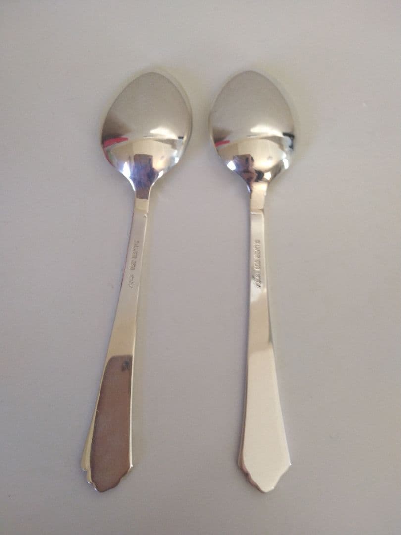 純銀　スプーン　ペア　二本