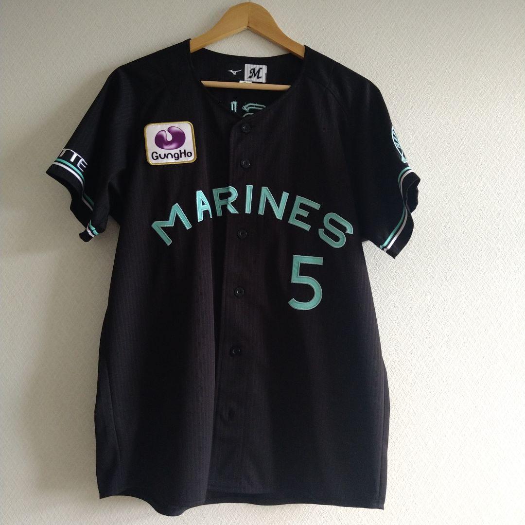 【希少】千葉ロッテマリーンズ/安田尚憲　BSW ユニフォーム　Mサイズ