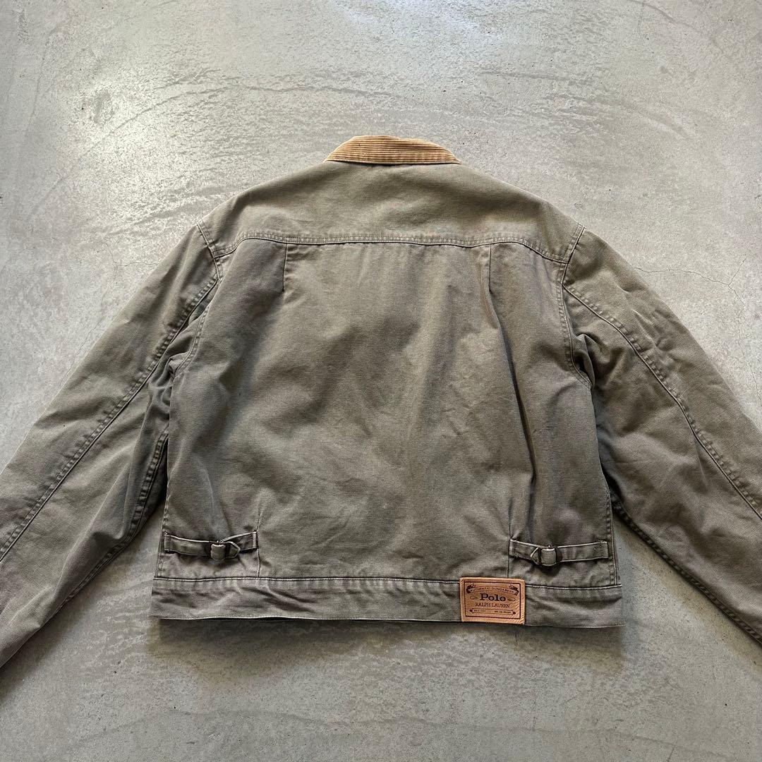 超希少 90s ラルフローレン ダックデニムトラッカー 裏ブランケット 2nd