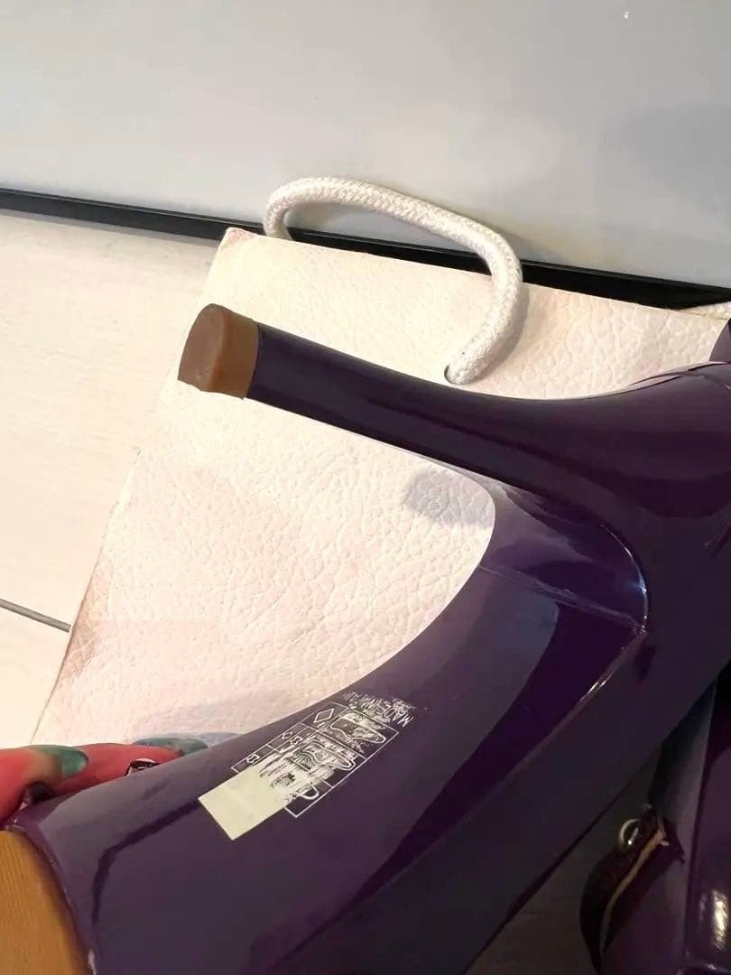 超美品Christian Diorトロッターロゴプレートミュール38 24cm