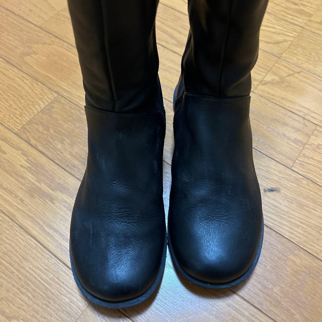 最後の値下げ！CAMPER ブラック ロングブーツ 24cm