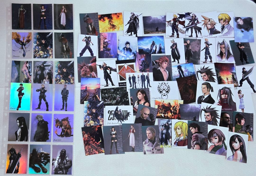 ff7 デジタルカード　プレミアム　サインシークレット４枚セット